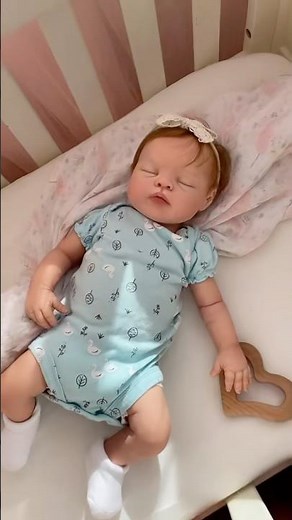 Realistic Silicone Baby Doll Is SQUISHY