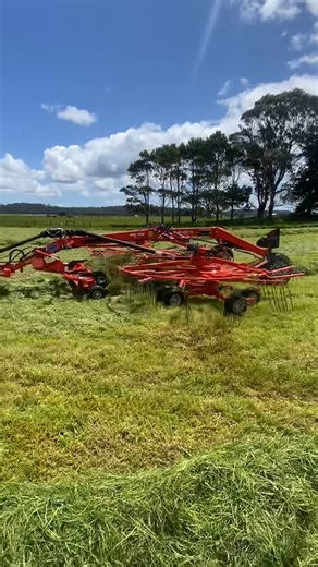 Recently sold and delivered by Trev out of our Latrobe Branch, a new KUHN GA8131 CL central delivery rake. This semi-mounted rake stands out from competing models by its robustness, reliability and ground following capacity. With working widths of 7.10 to 8.00m, work output is high while ground contouring remains excellent. The MASTERDRIVE GIII rotor-drive system, makes this rake effective in difficult conditions. You can form uniform and airy windrows that are easier to pick up by the harvestin