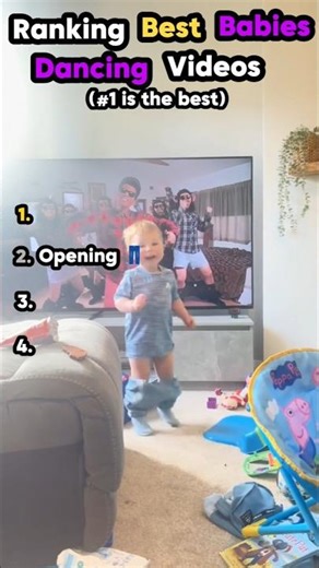 Ranking The Cutest Baby Dancing Videos Ever #funny #babyfirstwords #cutestbaby #dancingbaby