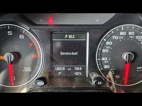 2016-2020 audi Q5 Service Due Reset!!!
