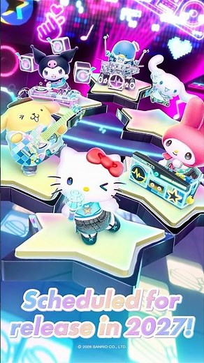 Sanrio Kawaii Me Live! is a dance and rhythm game for iOS/Android.