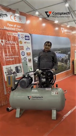 73 reactions · 14 shares | Our dealers are our strongest ambassadors. From the Expo floor — Delta Automation(one of our valuable dealer) shares valuable insights on compressor selection across different industrial needs. #Comptech #ShapingABetterFuture #ComptechCompressors #ComptechEquipments #ComptechMotocorp #CompressorSolutions #CompressorInnovation #EngineeringExcellence | Comptech Equipments Limited I Air Compressors | Facebook