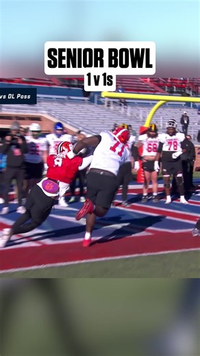 sound of competition 😤 #NFLNetwork #SeniorBowl #NFLDraft #Football #Practice