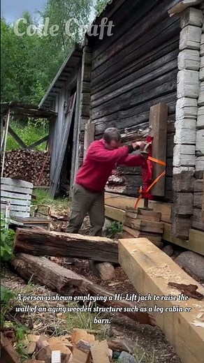 Using a Hi-Lift Jack for Building Maintenance