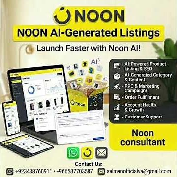 Noon & Amazon Virtual Assistent Servies #amazon #ecommerceexpert #uae #noonseller