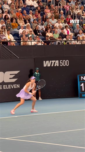 On her home turf! 🇦🇺 3 hours and 4 minutes later Kimberly Birrell battles past Cristian 5-7, 6-1, 7-5. #AdelaideInternational | WTA