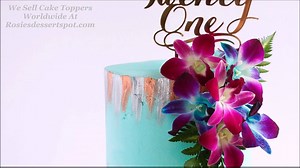 For more fun cake decorating tutorials with instructions, visit: http://www.youtube.com/c/rosiesdessertspotaustralia for our cake topper range, visit: http://rosiesdessertspot.com/product-category/acrylic-cake-toppers/ | Rosie's Dessert Spot