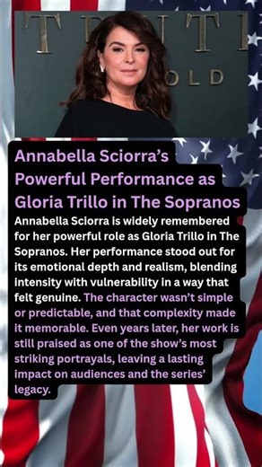 Annabella Sciorra’s Powerful Performance as Gloria Trillo in The Sopranos