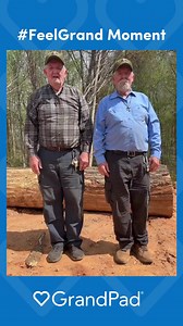 301 reactions · 11 comments | Can't stop watching these two!  : @Hanlinetwins #grandpad #tablet #senior #seniorliving #seniorcare #stayconnected #feelgrand | GrandPad | Facebook