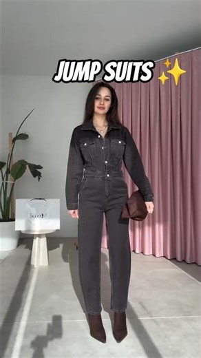 Black Denim Jumpsuit Outfit | Chic Winter Style for Girls