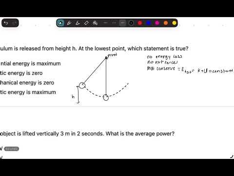 Unit 3: Work, Energy, and Power MCQ | AP Physics 1