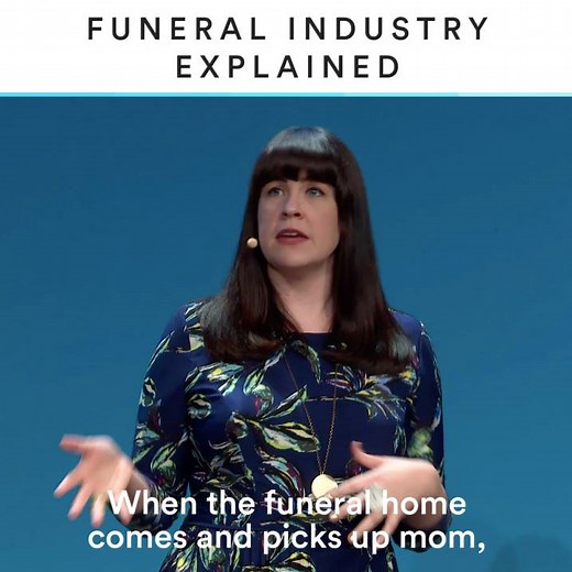 Until the 20th century, there was no funeral industry. Especially not a $20 billion funeral industry. And to maintain today's funeral industry, says Caitlin Doughty, the industry can't tell you it’s legal and safe to be with your loved one after they pass... but it is! | End Well