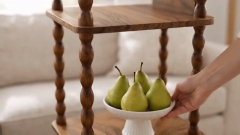 Rustic 4-tier Bookshelf With Storage, Modern Display Shelf for Small Spaces - Etsy