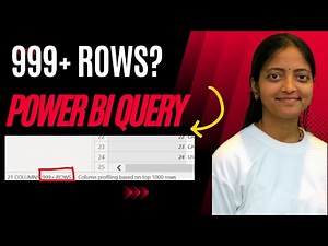 No more 999+ rows in Power Query | How to get the exact row count in Power BI