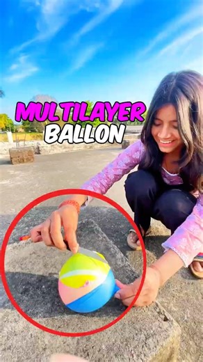 Multi-Layer Balloon vs. Knife: MOST SATISFYING 🎈🔪