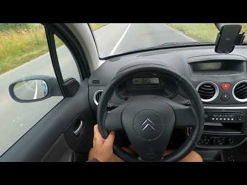 CITROEN C3 1.4i PACK CLIM 2008 POV TEST DRIVE