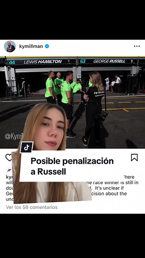 Posible penalización a Russell por bajo peso del monoplaza