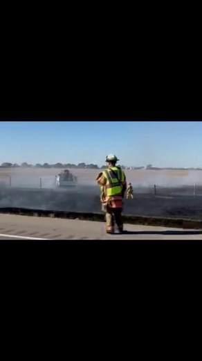 Between Gibbon and Shelton, Nebraska Sunday afternoon November 2, 2025 Thank you firefighters! | Midwest Media by Melanie