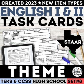 STAAR Identifying Theme Passages Finding Practice Multiple Choice STAAR SCR