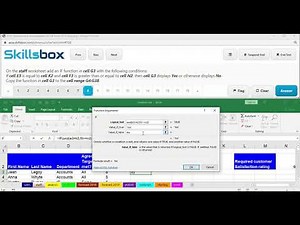 ICDL/ECDL Adv Excel Diagnostic Q6 to Q10