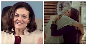 Facebook's Sheryl Sandberg shared a laundry powder ad for a very important reason.