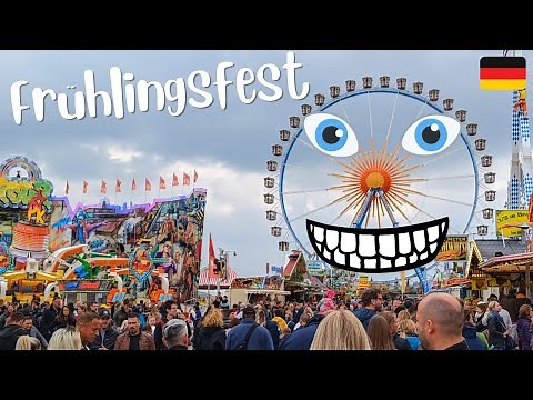 Spring Festival 2022 on the Theresienwiese in Munich - Travel Cubed [4K]