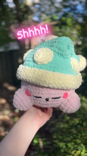 TKOcrochet on Instagram: "🩷⭐️🍭Sleepy Crochet Kirby🍭⭐️🩷 Happy Friday friends! This last week has went by so so fast. I recently crocheted this adorable Sleeping Kirby pattern by @aqcrochets ! This little guy has been resting up for the @teenscenebazaar ! It’s happening TOMORROW from noon-5! I can’t wait 💞 I’m planning on having a little Kirby In the meantime, feel free to check out what plushies and patterns I have available for purchase on my Etsy page @TKOcrochet (link in bio)! 👀 𖤣𖥧.𖤣�