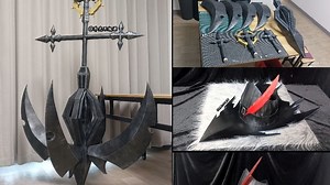 【明 日 方 舟】乌尔比安COS道具船锚 帽子制作全过程