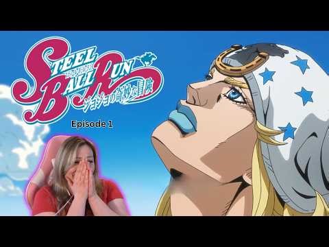 AND WE'RE BACK! Manga Reader Reacts to Jojo's Bizarre Adventure Part 7: Steel Ball Run Ep 1