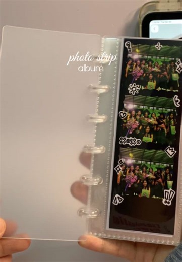 Create Your Own Cute Photo Strip Album