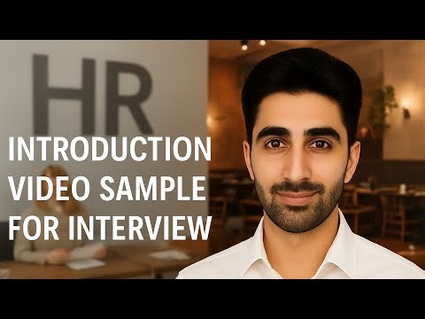 The Best Tips for Your First Job Introduction Video