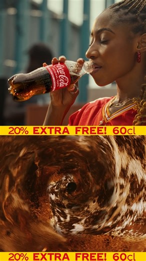 3.1M views · 3.7K reactions | Your 50CL Coca-Cola is now 60CL! That’s 20% more of the refreshment you love. Same great taste, just more of it. What will you do with the extra sip? Tell us in the comments! #CocaColaNG | Coca-Cola | Facebook