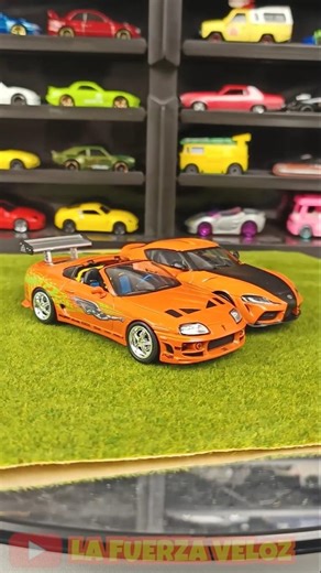 "WHAT IF" BRIAN'S TOYOTA SUPRA VS HAN'S TOYOTA GR SUPRA FAST AND FURIOUS SIDE BY SIDE COMPARISON