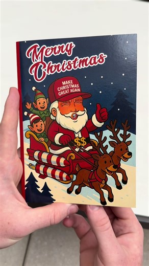 Get your Hilarious Trump christmas cards today before their gone! 🤣 #trumpvance #trumpsupporters #trump #christmas #christmascard