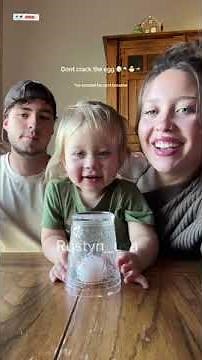 10/10 recommend doing this trend with your toddler🍳🤣 so funny