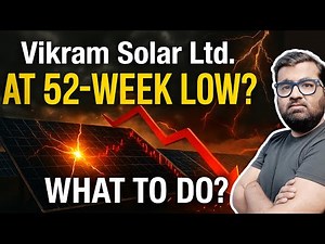why vikram solar is falling
