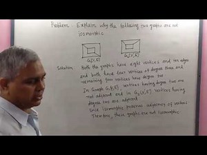 Graph Theory, Lec-4,(Isomorphic Graphs & Sub graphs), by Dr.D.N.Garain, For B.Sc/M.Sc(Maths) & Engg.