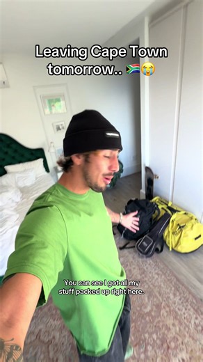 Leaving Cape Town Tomorrow — Packing to Go Home