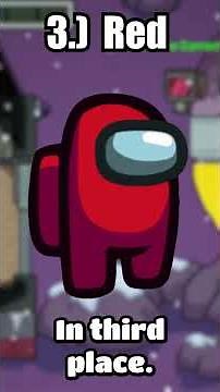 Top 6 Pro Colors in Among Us #amongus #impostor #gaming #amongusmemes #gamingvideos #among_us