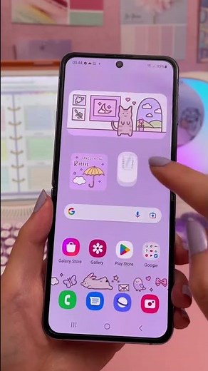 Galaxy Z Flip 4 unboxing 😍 new Samsung ZFlip4 💜 aesthetic flip phone