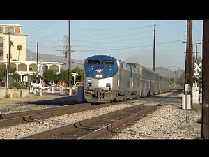 Railfanning Downtown Tucson, AZ - Amtrak & Union Pacific Trains