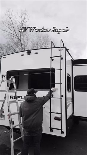 ✨🚐 Another successful RV repair completed by Certified On-Site RV Service! 🔧💙 This unit came in with a shattered rear picture window, and we were able to get it safely removed and fully replaced with a brand-new window — sealed and ready for the road again! 🙌 🪟 Rear Picture Window Replacement We carefully removed the broken window, inspected the opening for any hidden damage, and installed a new picture window aligned and secured to manufacturer specifications ✅ All perimeter seals were rep