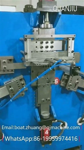 Automatic Hydraulic Strong Wire Buckle Forming with Thread Machine