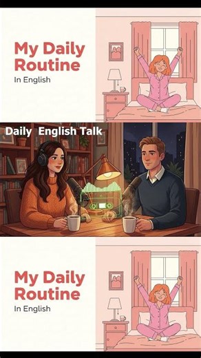 Talk About Your Daily Routine in English | Easy A1–A2 Conversation Practice | English Podcast