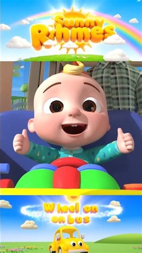 [ 1 MINUTE LOOP ] 🚍 Wheels on the Bus Sound Variations Remix 🎶 || Several Version | Sunny Rhymes