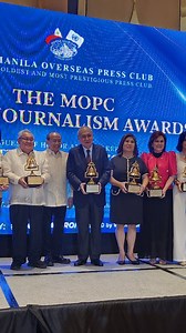 Inside the Manila Overseas Press Club's Grand Journalism Awards 2025. #PhilippineStar #JournalistoftheYear #JoseManuelRomualdez #MOPC #ManilaOverseasPressClub #AmyPamintuan #IrisGonzales #PeopleAsia #PressFreedom #JessicaSoho #FelipeGozon #GMA7 | Stargate PeopleAsia