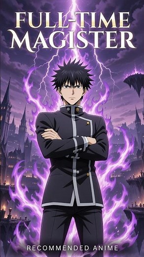 Full-Time Magister: The Most Overpowered MC? #animeshorts #overpoweredmc