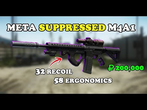 The BEST M4A1 Build in Tarkov - ONLY 200k - EFT Highlights