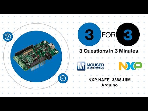 NXP Semiconductors NAFE13388-UIM 8-Channel AFE Arduino Shield Board: 3 for 3 | Mouser Electronics