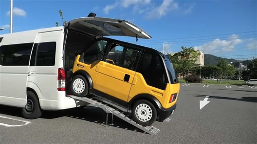 Japan's One-Seat EV Microcar Can Fit Inside A Toyota Van
